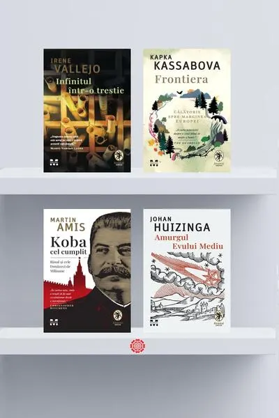 Pachet Colecția Anansi Mentor - Irene Vallejo, Johan Huizinga, Kapka Kassabova, Martin Amis