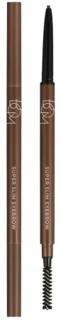 BOM Creion de sprâncene Super Slim, N3 Taupe Brown, 0.1 g