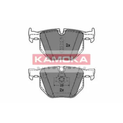 Set placute frana, frana disc KAMOKA JQ1013496