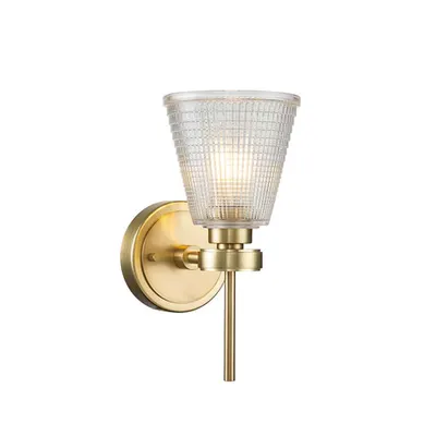 Aplica Gunnislake 1 Light Wall Light – Brushed Brass