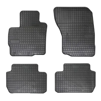 Set covorase auto din cauciuc Mitsubishi Outlander 3 2014-, presuri FROGUM, negre, 4 buc.