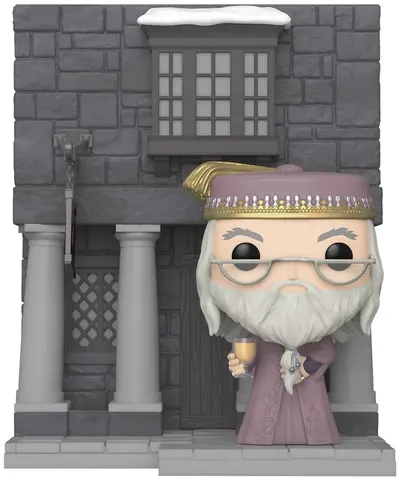 Figurină Funko POP! Deluxe: Harry Potter - Albus Dumbledore with Hog's Head Inn #154