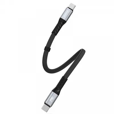 Cablu Date si Incarcare USB-C - USB-C Dudao L10C, 100W, 0.23m, Negru