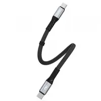 Cablu Date si Incarcare USB-C - USB-C Dudao L10C, 100W, 0.23m, Negru