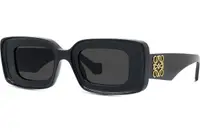 Loewe Anagram Shiny black Geometric Sunglasses