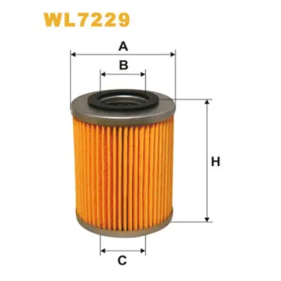 Filtru ulei WIX FILTERS WL7229