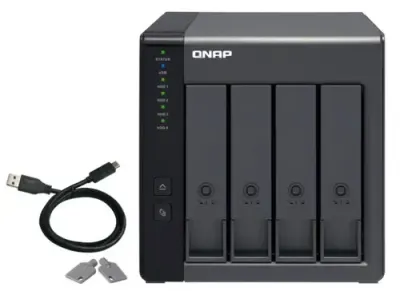 Direct Attached Storage QNAP TR-004, 4-Bay, USB Type-C