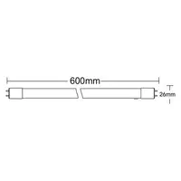 Tub cu Led T8-0.6mt Double Si̇de 9w G13 Advance 3000k