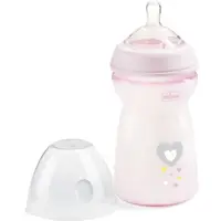 Chicco Natural Feeling Girl biberon pentru sugari