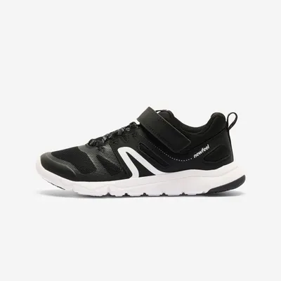Încălțăminte Educație fizică Power Walking PW540 Alb-Negru Copii