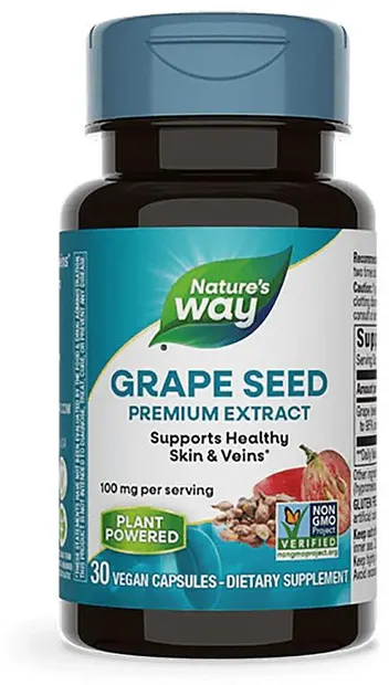 Grape Seed with Vitamin C, 30 capsule, Nature's Way