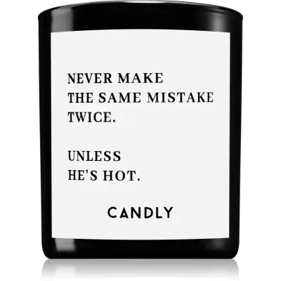 Candly & Co. Never make the same mistake twice lumânare parfumată 250 g