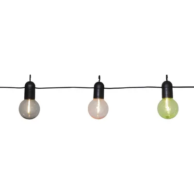 Șirag luminos cu LED-uri colorate Star Trading Fiesta, lungime 3,6 m