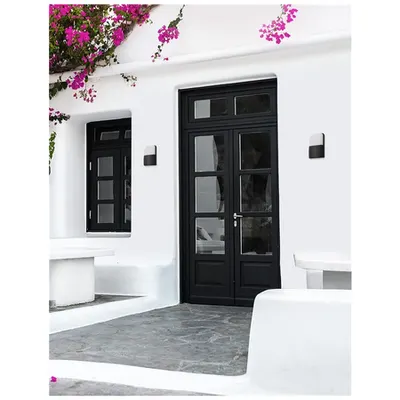 Aplica DROPLET Nisipiu Negru Aluminiu & Acrylic LED 6 Wat 230Lm 3000K