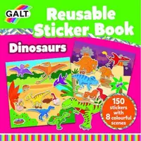 Cartea mea cu stickere - dinozauri