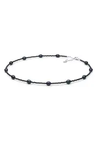 Colier argint cu perle naturale si spinel - Constelación