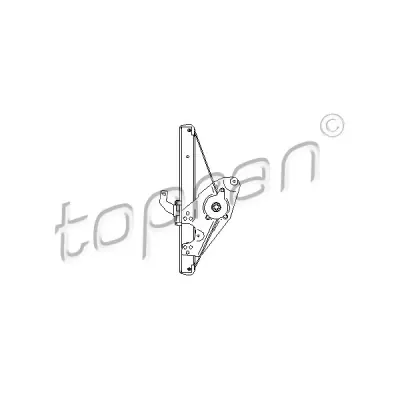 Mecanism actionare geam TOPRAN 112 366
