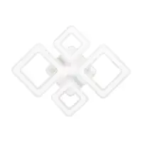 Plafoniera Amelia LED 120W 3CCT+RGB cu telecomanda, Erste