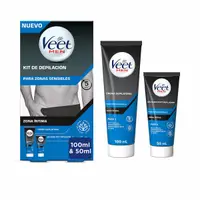 Set depilare, Veet, Men, Crema si Tratament post-epilare, 2 piese