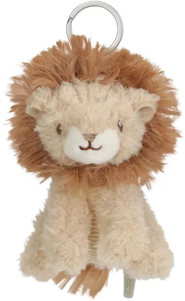 Breloc de pluș Little Dutch Safari Friends - Leu