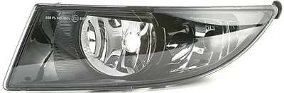 Proiector ceata Stanga (H8 P21W, cu lumini de zi; model RS Scout; negru) potrivit SKODA FABIA II, ROOMSTER, ROOMSTER PRAKTIK 07.06-05.15