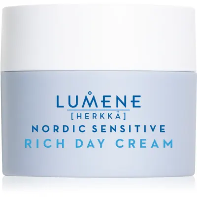 Lumene Nordic Sensitive [HERKKÄ] Rich Day Cream Crema bogata de zi pentru piele uscata spre sensibila 50 ml