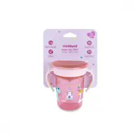 Cana de tranzitie, antiscurgere Miniland Fantasy 270 ml