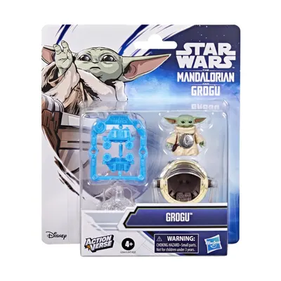 Figurina cu accesorii, Star Wars, ActionVerse,The Mandalorian & Grogu, G2866