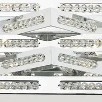 Aplica Cube 2 Light Wall Bracket Polished Chrome