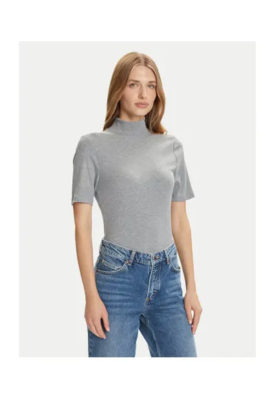 Tricou dama gri - bumbac