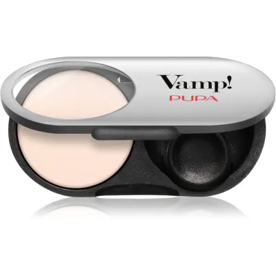 PUPA Milano Vamp! Radiant Baked Eyeshadow fard de culoare vibranta si lunga durata culoare 400 Vanilla Cream - MATT 1 g