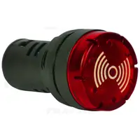 Sonerie luminoasa, rosie NYG3-BFR24 AC/DC24V