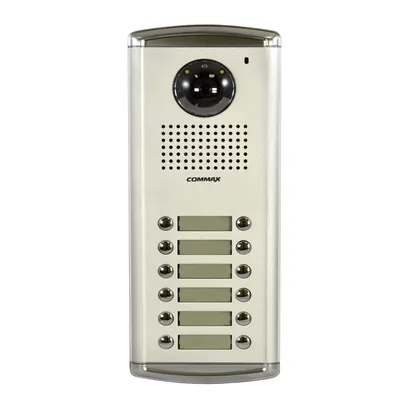Videointerfon de exterior Commax DRC-12AC2, 12 familii, ingropat, bloc