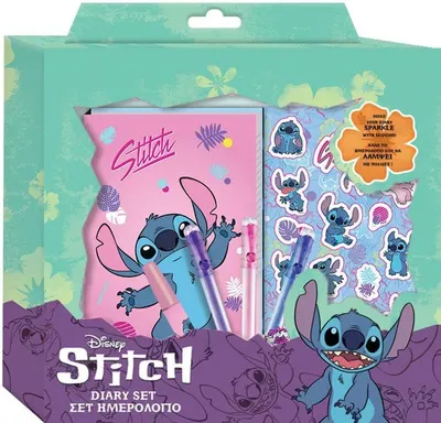 Set creativ Diakakis Stitch - Jurnal + materiale decorative