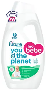 Gel de rufe concentrat Future baby - Aloe, 2,7 l, 67 spălări