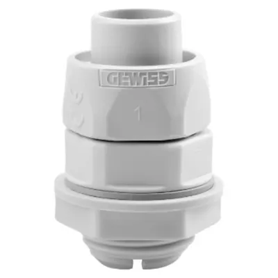 Mufa Tub - Doza Device Gas Pitch - Rdg - Ip54 - Sheath Ø 16mm - Grey Ral7035