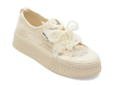 Pantofi GRYXX albi, 278, din material textil