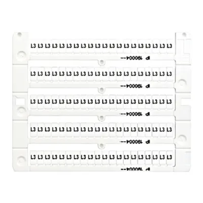 Marcaje pentru cleme şir TB şi ST, 100x 'L3'