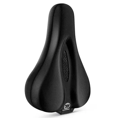 Husă de șa biciclete silicon, ajustabilă, negru