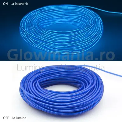 Fir cu lumina ambientala pentru auto, neon ambiental flexibil 3,2 mm