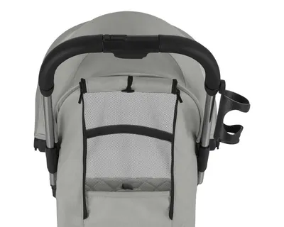 Carucior sport pana la 22kg KikkaBoo 0-48 luni,cadru din aluminiu cu pliere compacta,pozitie de somn,Compatibil avion,husa ploaie,suport pahar si geanta transport incluse Cloe Grey 2024