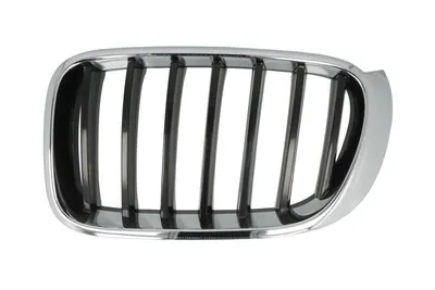 Grila radiator Stanga potrivit BMW X3 (F25), X4 (F26) 1.6-3.0D 2010-2018 - (BASIS, crom/negru)