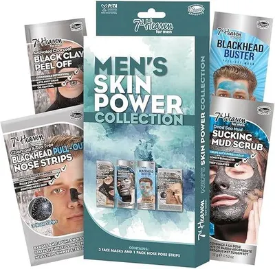 7th Heaven Set Men's Skin Power, 4 piese