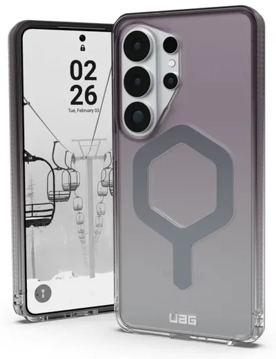Husă UAG - Plyo Ombre, Galaxy S26 Ultra, gri/transparent