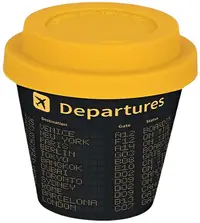 Pahar cu capac I-Total Departures - 90 ml
