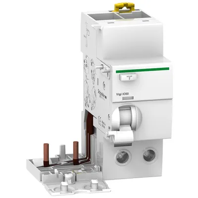 Vigi Ic60 - Bloc Suplimentar Protectie Diferentiala - 2P - 63A - 100Ma - Tip A