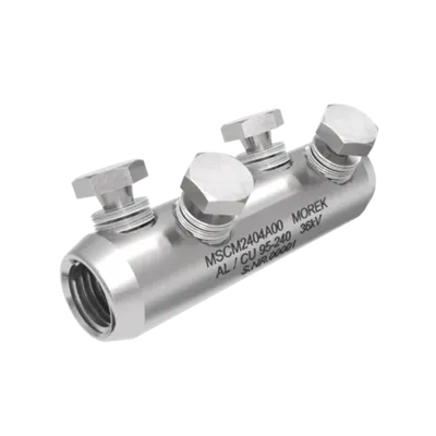 Mufa medie tensiune MSCM240 Al/Cu 95-240mm² 36kV 4x Surub aluminiu SB cable connector