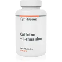 GymBeam Caffeine + L-theanine capsule pentru susținerea performanțelor sportive 52.5 g
