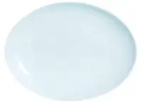 Platou de servire Luminarc - Diwali, 33 х 25 сm, oval, albastru