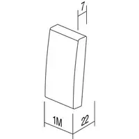 Clapeta 1M Bej simb, TEM Modul TEM-TM11IWNT99-U